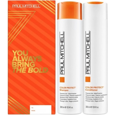 Paul Mitchell Color Protect šampón 300 ml + kondicionér 300 ml darčeková sada