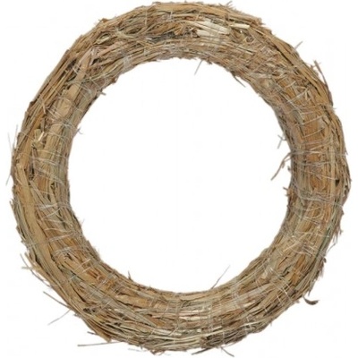 Věnec aranžovací slámový Ø 20 cm x 3 cm – Zboží Dáma
