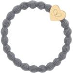 By Eloise London Gold Heart Ластик за коса за жени цвят Storm Grey