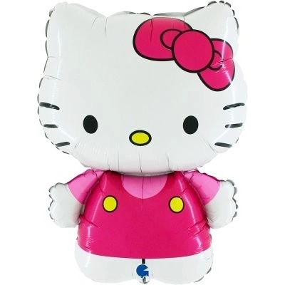 GRABO fóliový balónek MINI Hello Kitty růžová 14 35cm nafukovací