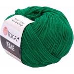 YARNART Jeans 52 Dark Green Плетива прежда (Jeans 52)