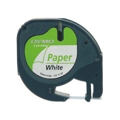 páska DYMO 59421 LetraTag White Paper Tape (12mm) S0721500/510/520
