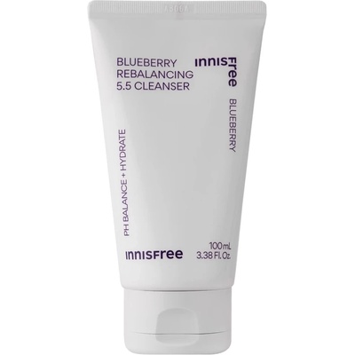 Innisfree Blueberry Rebalancing 5.5 Cleanser - Балансиращ почистващ продукт с екстракт от боровинка 100мл