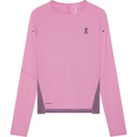 On Дамска тениска On Women's Performance Long-T Running shirt - Sakura / Dewberry - размер XL (916-1289-0515)