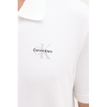 Calvin Klein Jeans мъжка тениска с яка от памук (LV04RF209G)