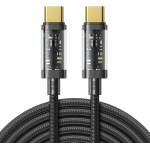 JOYROOM Кабел Joyroom, USB-C към USB-C, 100W, 2m, Черен (S-CC100A20-black)