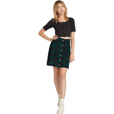 Volcon sukňa untamed feels skirt green