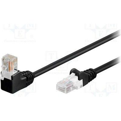 Goobay 94173 Patch U/UTP Cat 5e lanko CCA 3m černý