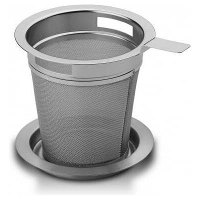(6 cm) Nerezový filtr do hrnku s podložkou L
