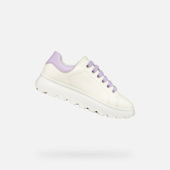 GEOX Бели маратонки Geox Puffypop за момичета Geox | Byal | Момичешки | 38