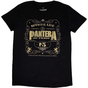 Pantera Риза 101 Proof Unisex Black S (PANTS01MB01)