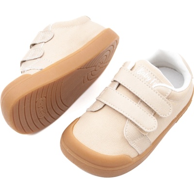 ChEtto detské barefoot textilné tenisky chetto baby free beige