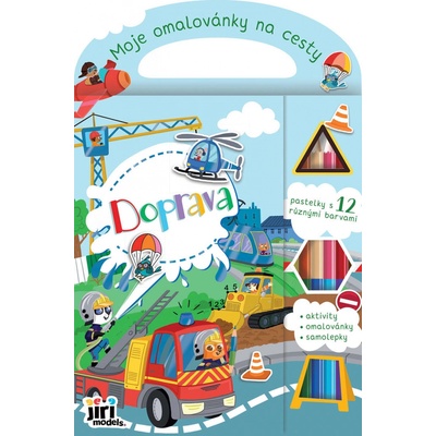 Moje omalovánky na cesty Doprava – Hledejceny.cz