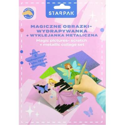 CreativeToys Škrabací set princezné pre deti