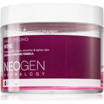 Neogen Bio-Peel+ Gauze Peeling Wine ексфолиращи тампони за лице за изглаждане на кожата и минимизиране на порите 30 бр