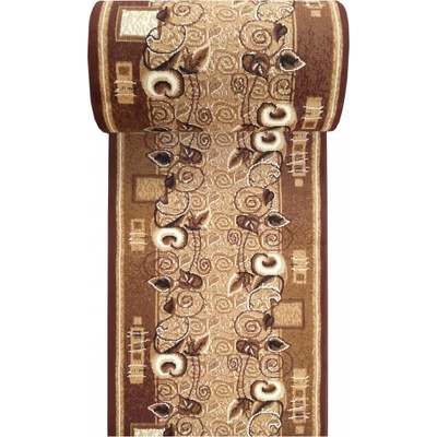 Nej-koberce Alfa 11 hnědý metráž 90 cm