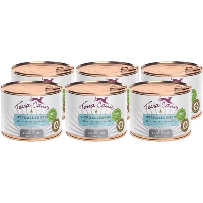 Terra Canis Hypoallergenic Duck & parsley root 6 x 200 g