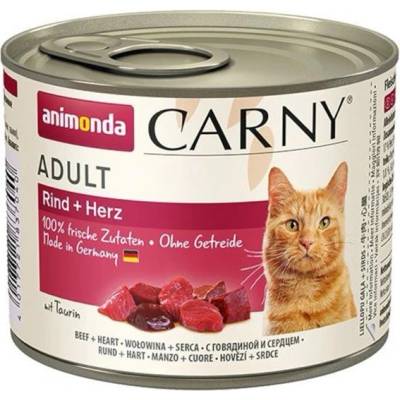 Carny Cat Adult hovězí & srdíčka 200 g