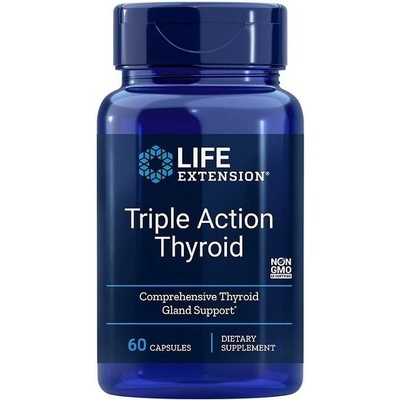 Life Extension Triple Action Thyroid, 60 капсули, Life Extension (02003 LE)
