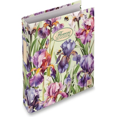 Pigna 4kroužkový pořadač Nature Flowers A4 35 mm mix motivů – Zboží Živě