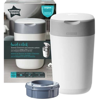 Обвивка за пелени Tommee Tippee Twist and Click бяла (85101501)