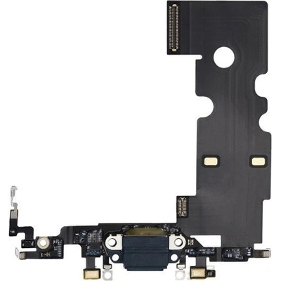 Apple iPhone SE (3rd Gen 2022) - Nabíjecí Konektor + Flex Kabel (Black), Black