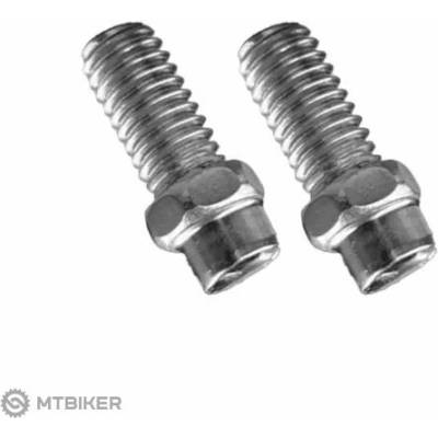 Leatt sada pinov, 8 mm, strieborná, 40 ks