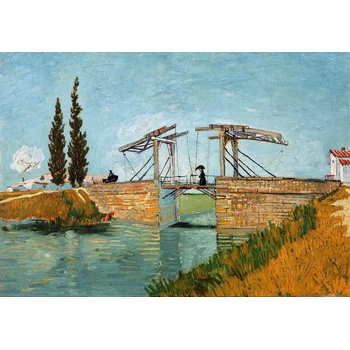 Grafika - Puzzle Vincent van Gogh: Pont de Langlois en Arles, 1888 - 1 000 piese