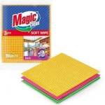 Magic Clean Megic Clean Soft Wipe Универсална почистваща кърпа 3 броя (KSSF9101)