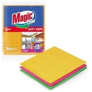 Magic Clean Megic Clean Soft Wipe Универсална почистваща кърпа 3 броя (KSSF9101)