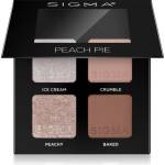 SIGMA Quad палитра сенки за очи цвят Peach Pie 4 гр