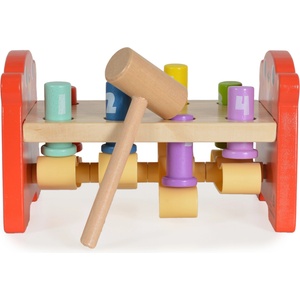Tooky Toy Дървена игра с чукче Tooky Toy (110174)
