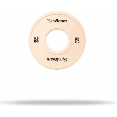 GymBeam Gumový frakční kotouč 51 mm 0.5 kg