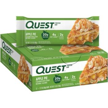 Quest Nutrition Quest Bar | Different Flavors [12 x 60 грама] Ябълков пай