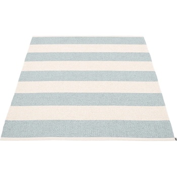 Pappelina Светлосин и кремав килим за открито и закрито 140x180 cm Bob Blue Fog - Pappelina (BO3H418)