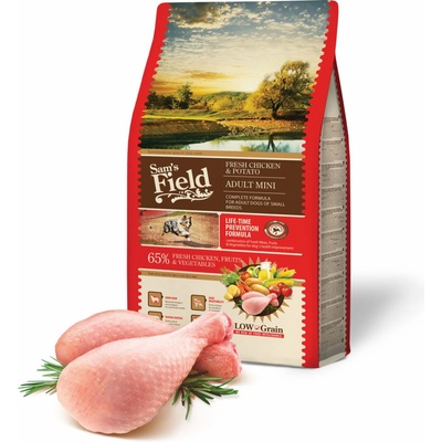 Sam's Field Adult Mini Chicken & Potato 2,5 kg