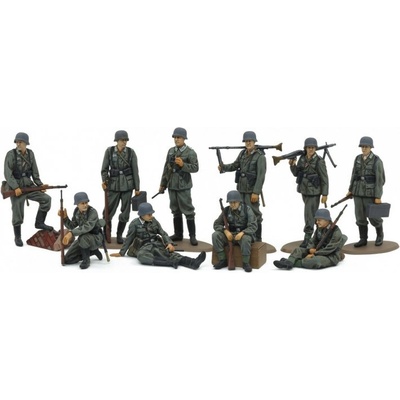 Tamiya Fig.-Set German Wehrm. Infantry 10 1:48