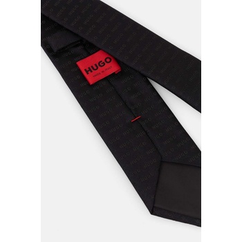 HUGO Копринена вратовръзка hugo в черно 50520636 (50520636)