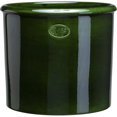 Bergs Potter Кашпа Modena гланцирана 30 см зелена (MOCG30P)
