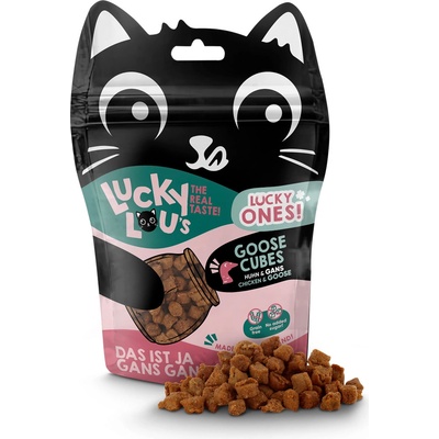 Lucky Lou Lucky Ones Cubes maškrty kuracina a hus 80 g
