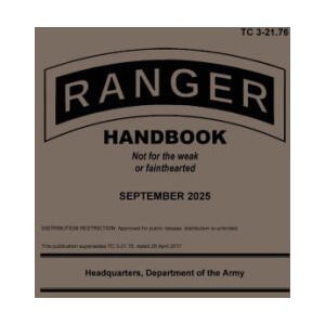 TC 3-21.76 Ranger Handbook September 2025 (ISBN: 9781925907735)