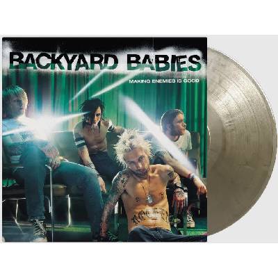 Backyard Babies: Making Enemies is Good (Limited Silver & Black Marbled Vinyl, 25th Anniversary Edition) - Vinyl LP