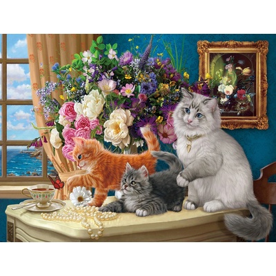 Sunsout Kitten Tableau 500 dielov