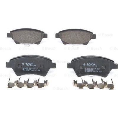 BOSCH Sada brzdových platničiek kotúčovej brzdy 0986424785
