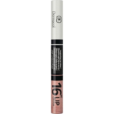 Dermacol 16h Lip Colour Dlouhotrvající barva a lesk na rty 30 3 ml + 4,1 ml