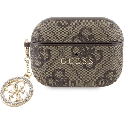 Guess 4G Script PC/PU Charm Pouzdro pro AirPods Pro 2 GUAP2P4E4CDW – Zboží Živě