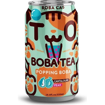 Boba Cat Popping Boba Cantaloupe Pear Tea 315 ml