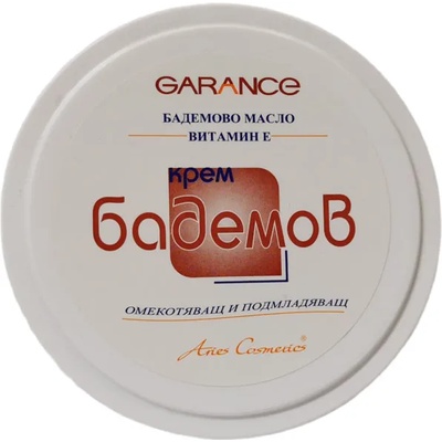 Garance бадемов крем за лице, Омекотяващ и подмадяващ, 100мл