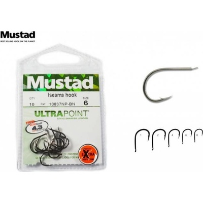 Mustad Iseama vel.2 10 ks