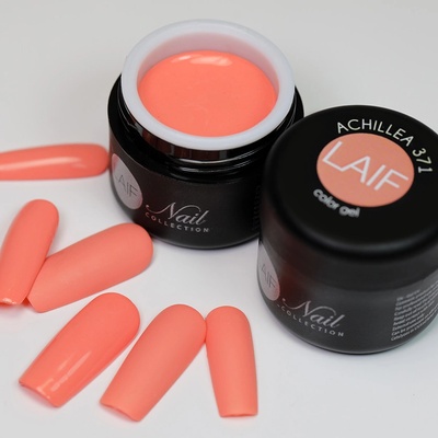 Laif Barevný UV/LED gel oranžový CB 371 Achillea 6 ml